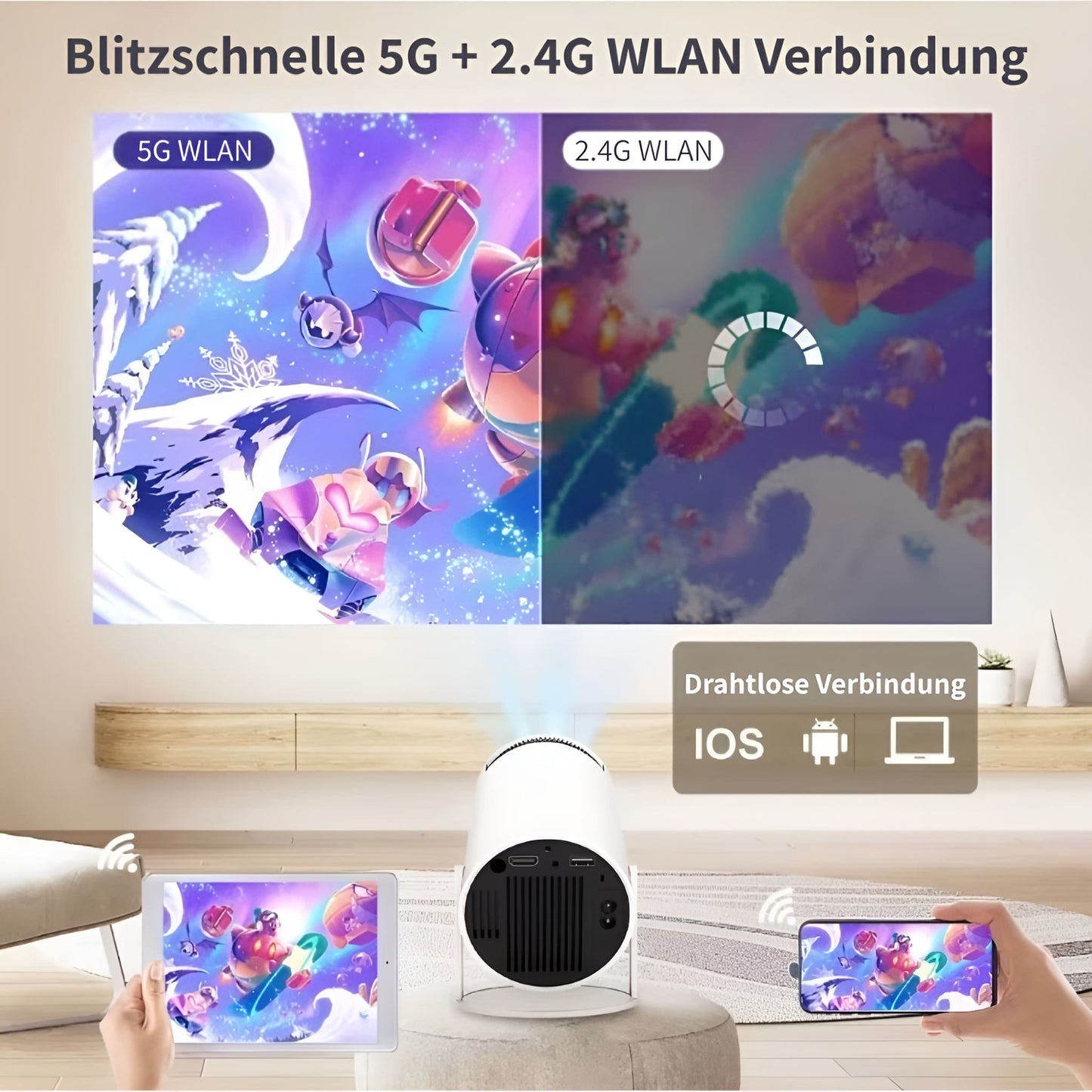 Vioris Cineon - Innovativer Projektor für magische Filmnächte