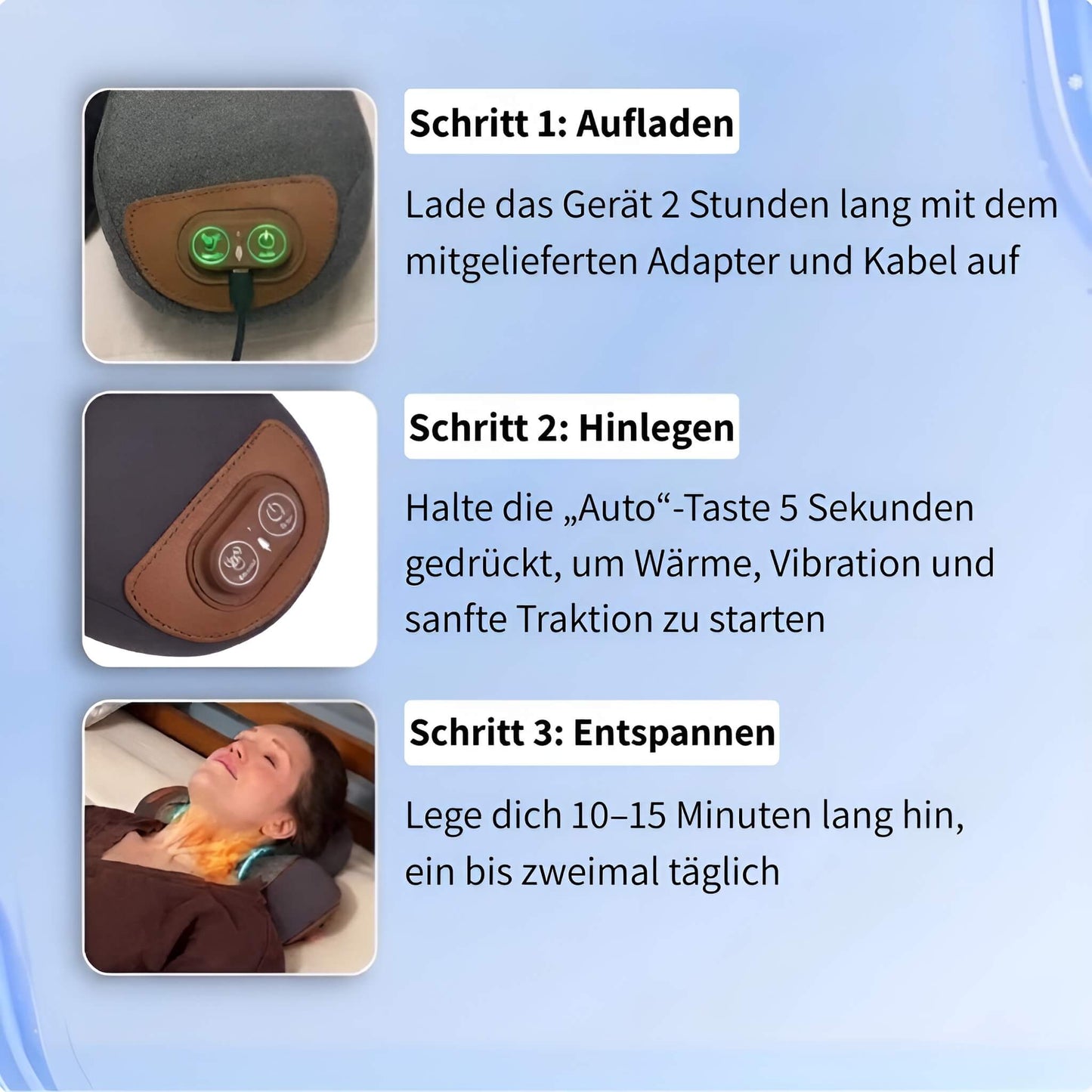 Vioris Relivo™ Nie wieder Nackenschmerzen - Garantiert!