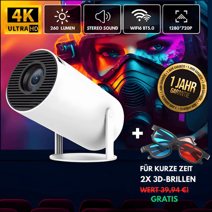 Vioris Cineon - Innovativer Projektor für magische Filmnächte